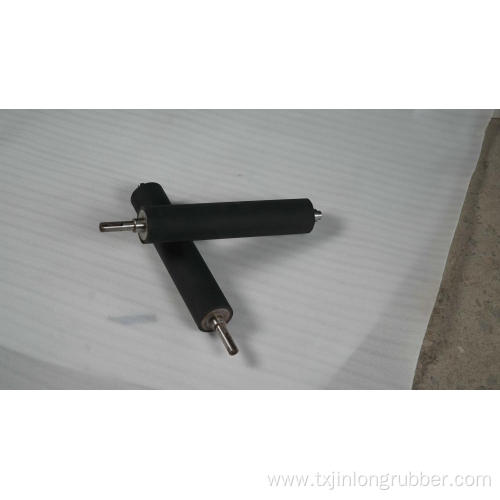 Rubber roller for polishing machine